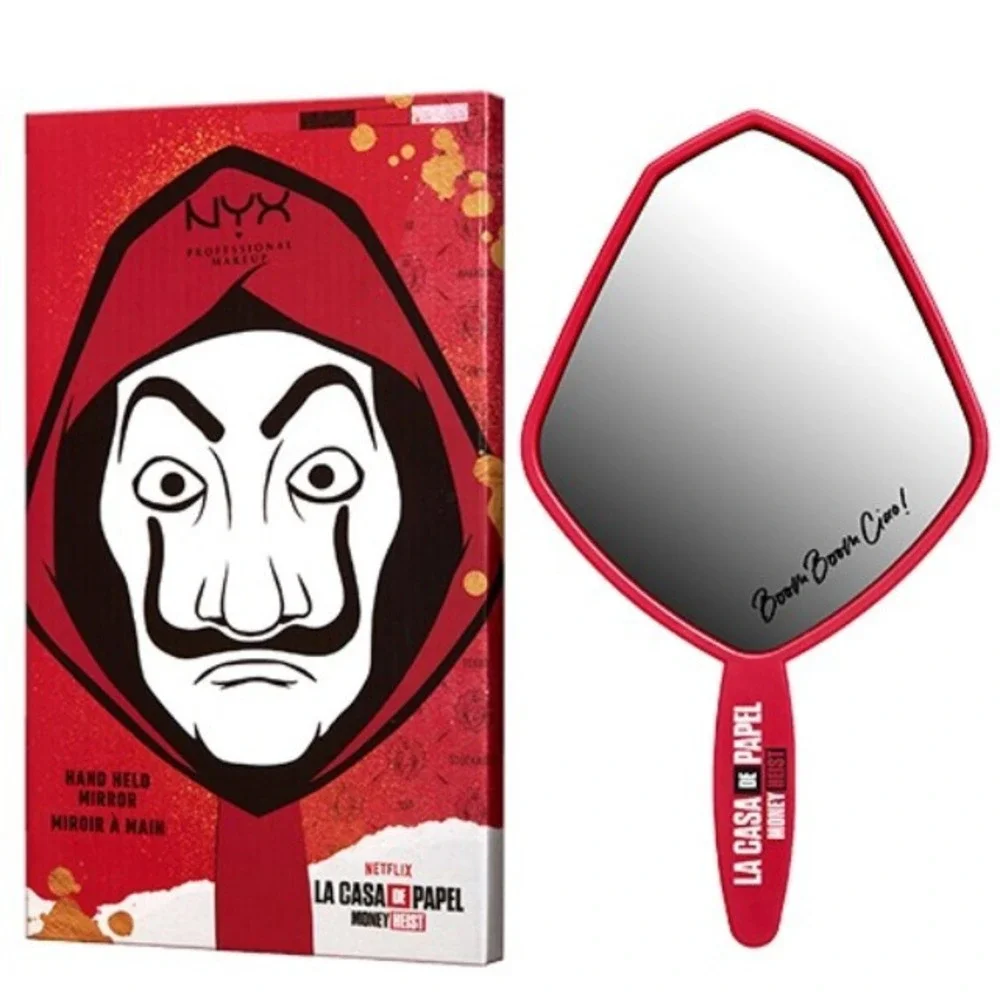 NYX Netflix La Casa de‎ Papel Money Heist Limited Edition Hand Held Mirror Red